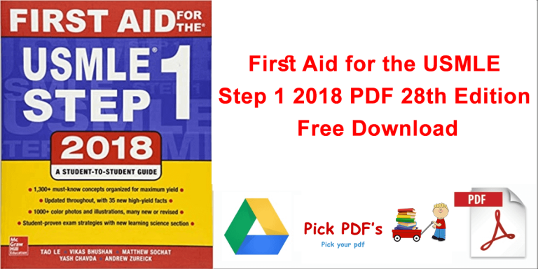 First Aid for the USMLE Step 1 2018 PDF 28th Edition Download