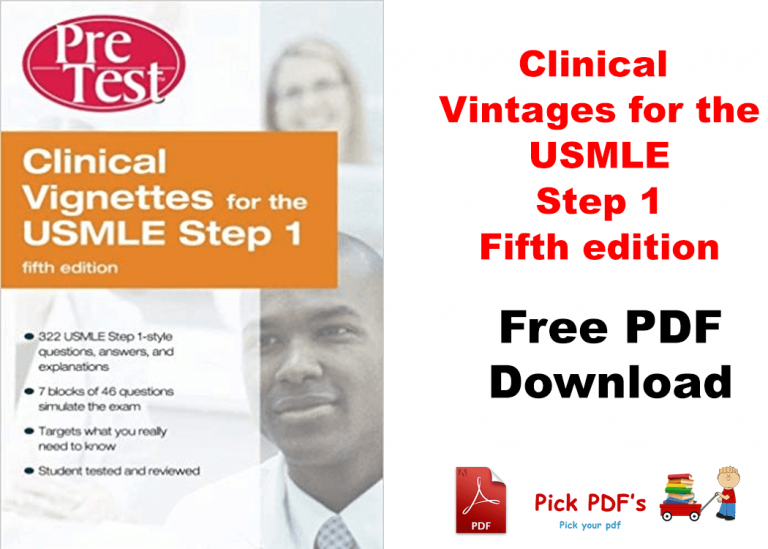 Clinical Vignettes for The USMLE Step 1 Pdf Ebook Download