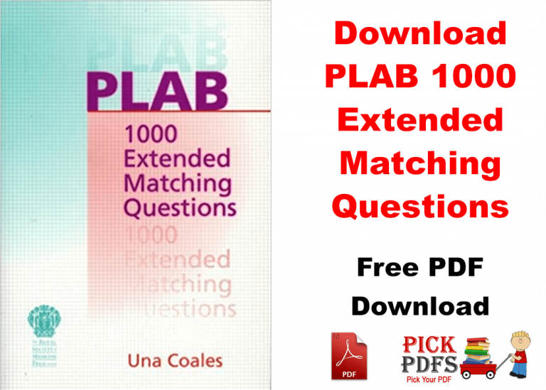 Download PLAB: 1000 Extended Matching Questions PDF