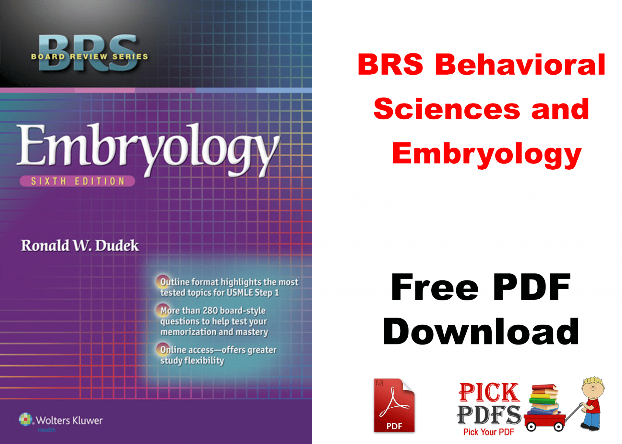 Download BRS Behavioral Sciences and Embryology 6th Edition Free ...