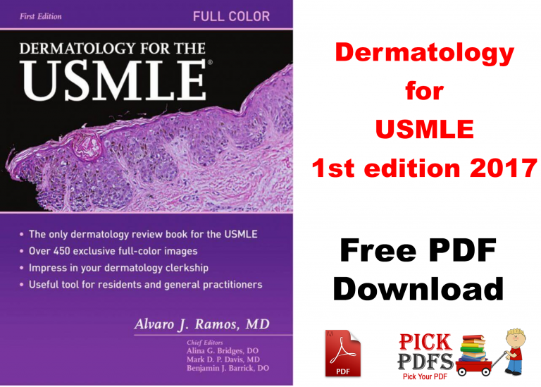 Dermatology for USMLE 1st edition 2017 Book Download PDF