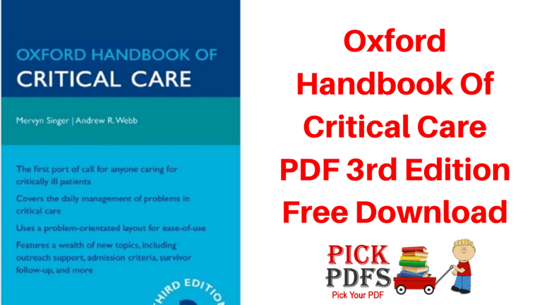 Oxford Handbook Of Critical Care PDF 3rd Edition Download