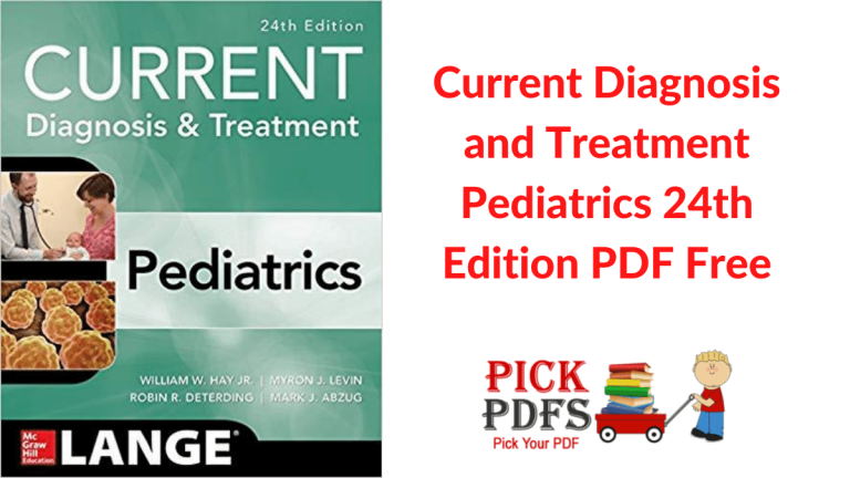 Current Diagnosis and Treatment Pediatrics 24th Edition PDF