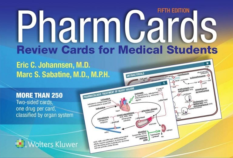 Review Cards for Medical Students Fifth Edition PDF Download » Pickpdfs